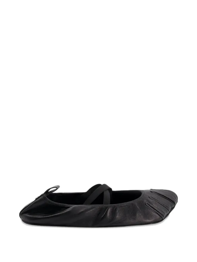 Coperni Coperni shaped ballet flats - Blackの商品画像