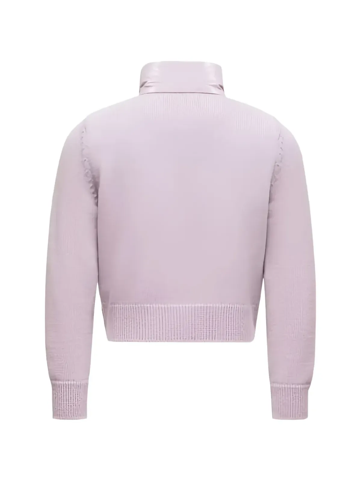 Moncler Enfant パッド入りディテールのカーディガン - パープル - 画像2