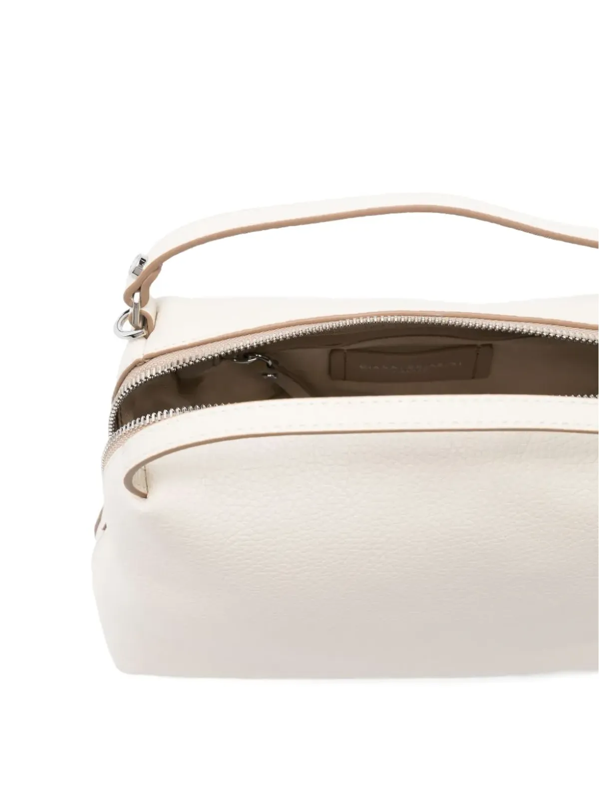 GIANNI CHIARINI トップハンドル レザートートバッグ - 画像3
