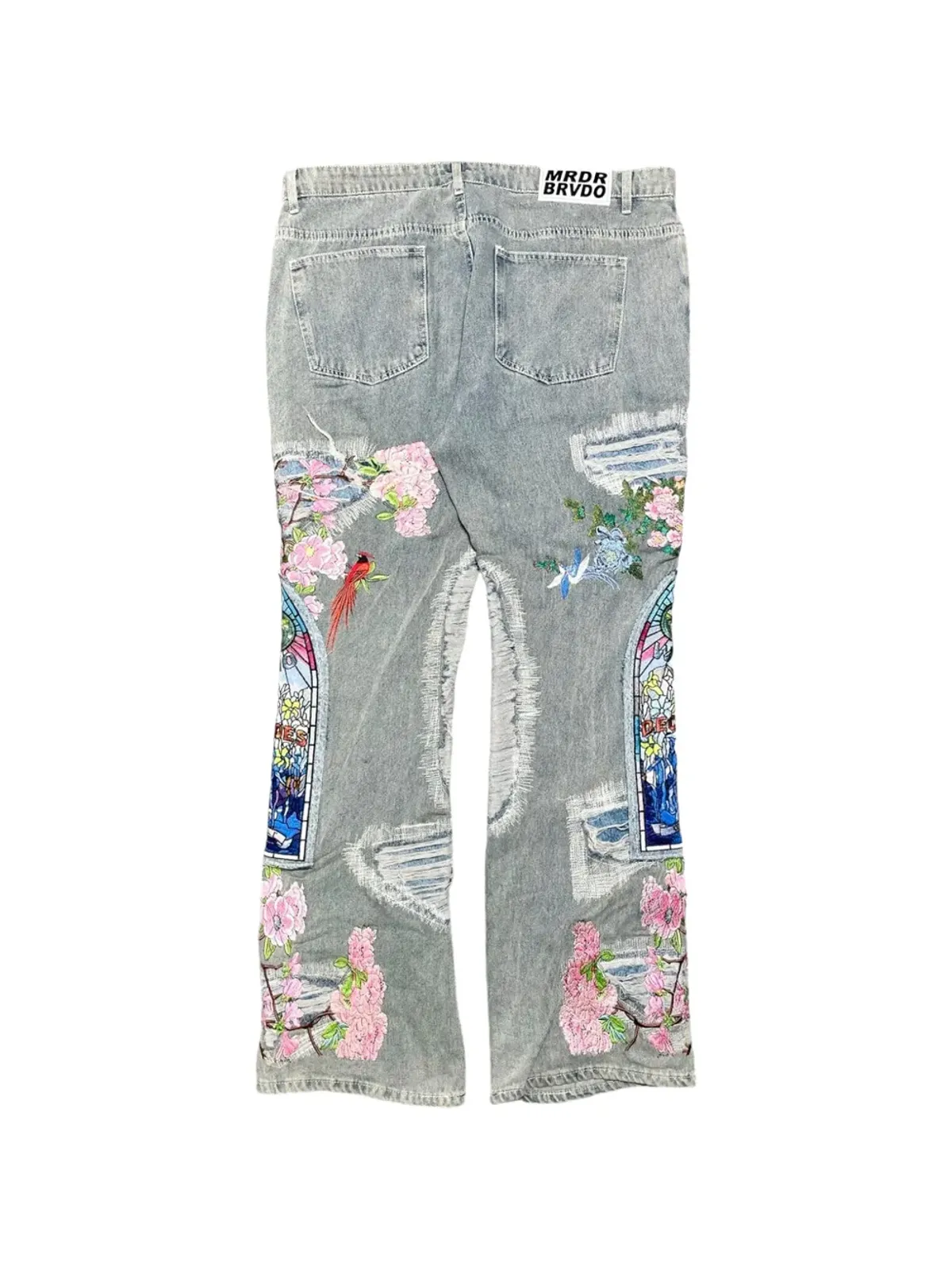 Who Decides War Durhams Fusion ripped jeans - 画像2