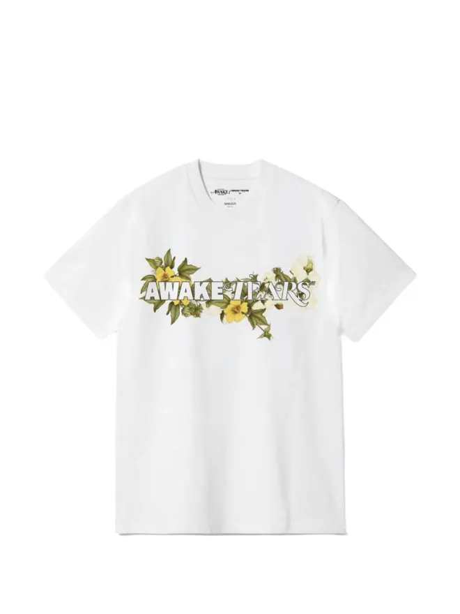 Denim Tears Denim Tears x Awake NY Awake Tears 短袖Tシャツ - Whiteの商品画像