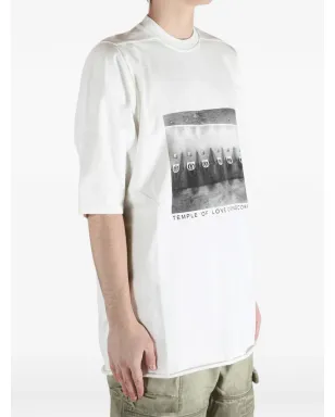 Rick Owens DRKSHDW プリントディテール Tシャツ - サムネイル4