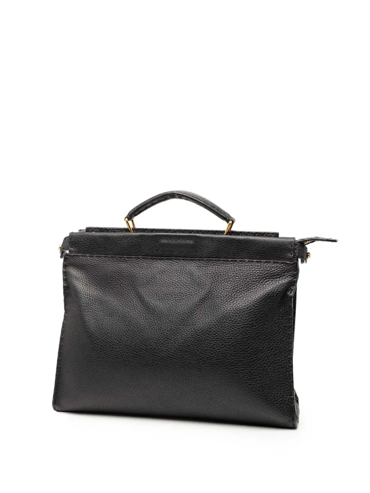 Fendi Pre-Owned 大型レザー Selleria Monster Peekaboo Iconic Fit バッグ ビジネスバッグ - 画像3