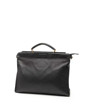 Fendi Pre-Owned 大型レザー Selleria Monster Peekaboo Iconic Fit バッグ ビジネスバッグ - サムネイル3