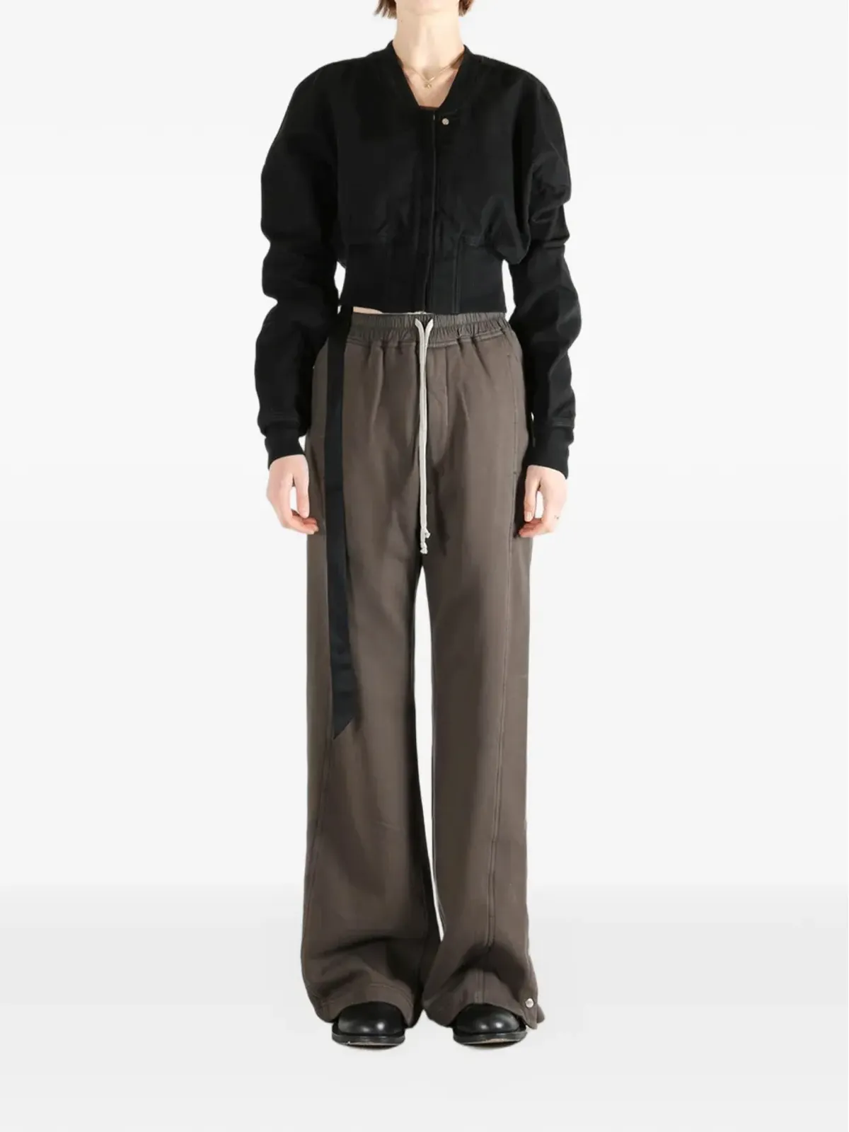 Rick Owens DRKSHDW フライトJKT クロップドジャケット - 画像2