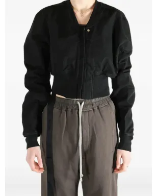 Rick Owens DRKSHDW フライトJKT クロップドジャケット - サムネイル3