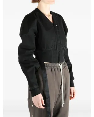 Rick Owens DRKSHDW フライトJKT クロップドジャケット - サムネイル4
