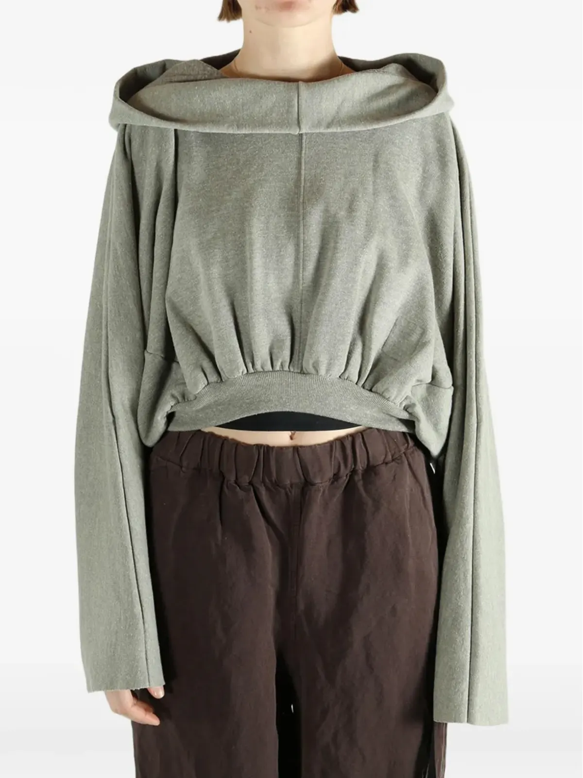 Rick Owens DRKSHDW ボクシー・フーディ - 画像2