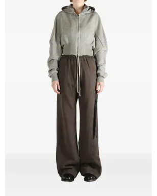 Rick Owens DRKSHDW Collage Gimpジップフーディー - サムネイル2