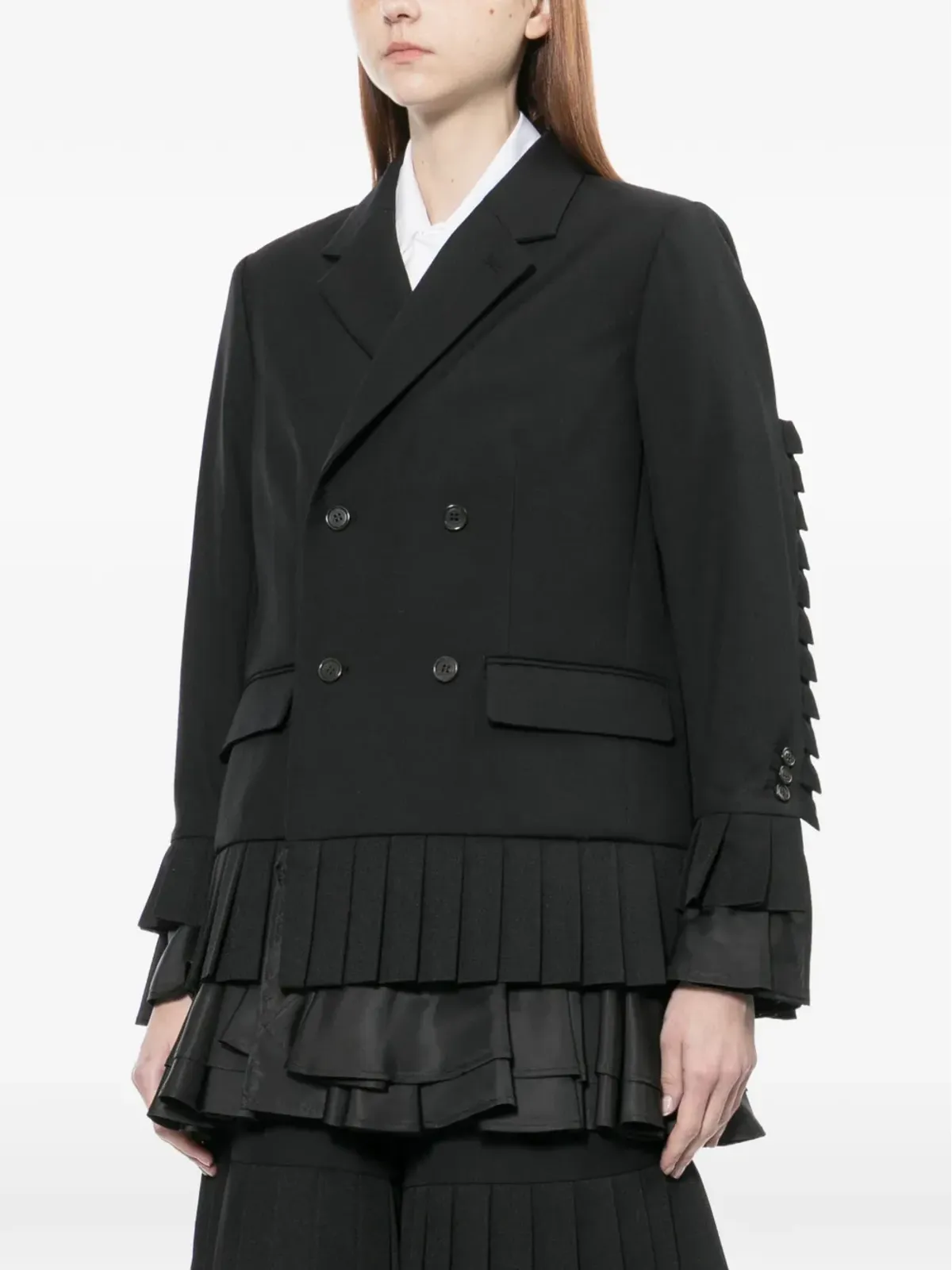 Noir Kei Ninomiya プリーツブレザー - 画像2