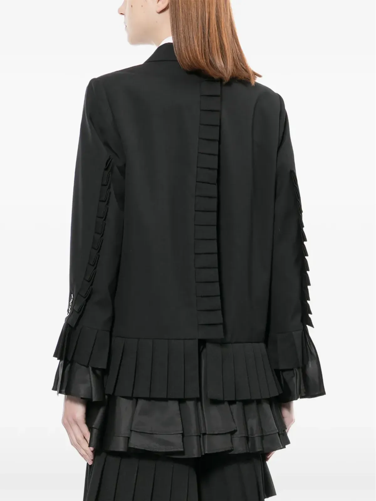 Noir Kei Ninomiya プリーツブレザー - 画像3