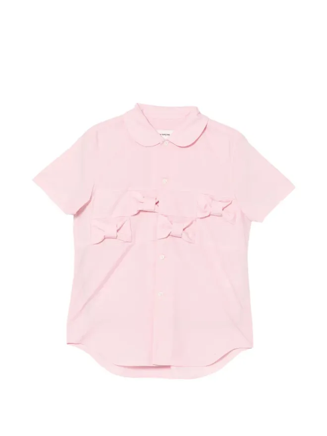 Comme des Garçons Girl Comme Des Garçons Girl ボウタイ付き半袖シャツの商品画像