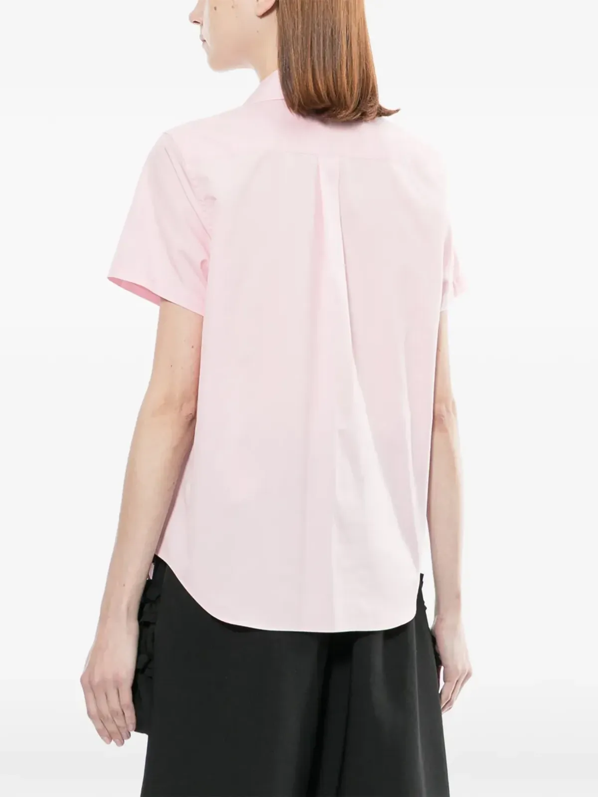 Comme Des Garçons Girl ボウタイ付き半袖シャツ - 画像4