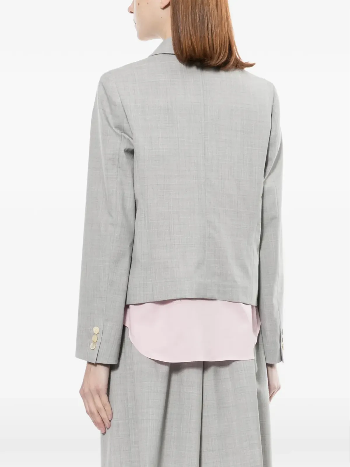 Comme Des Garçons Girl ツートーンパネルドジャケット - 画像4