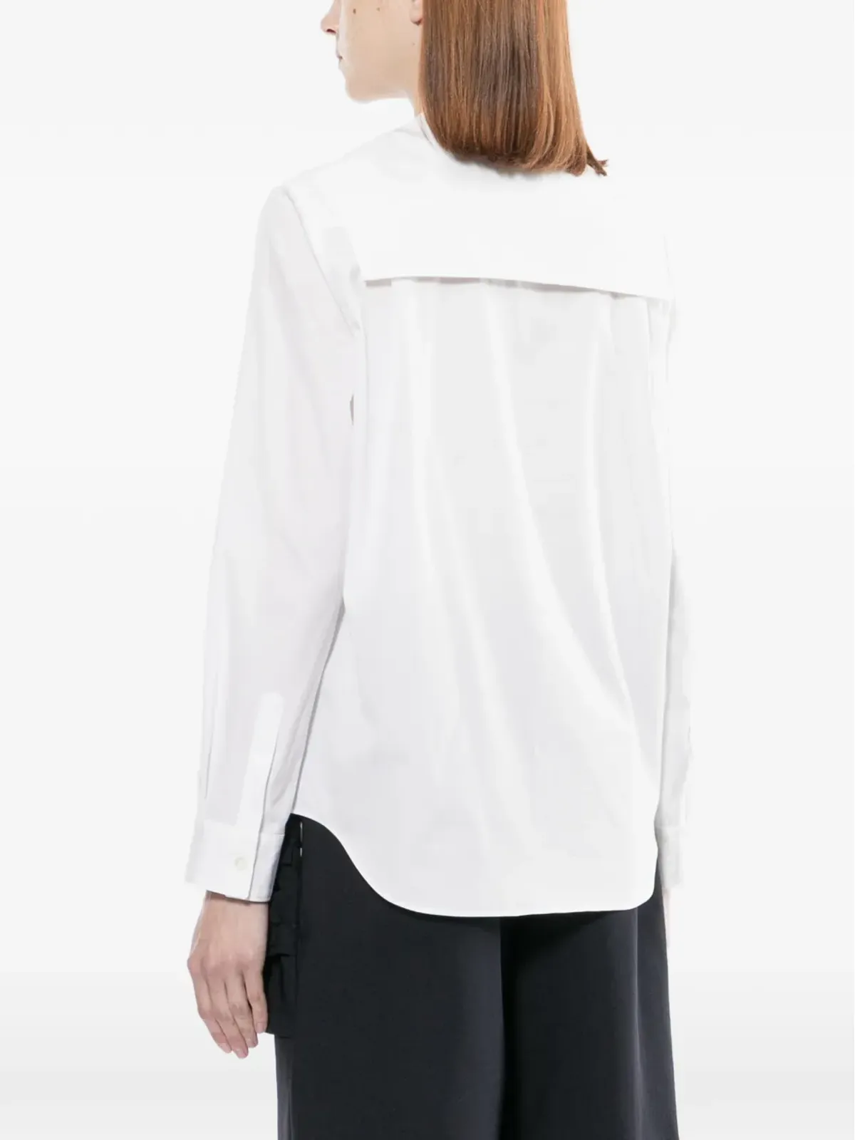 Comme Des Garçons Girl スプレッドカラー長袖シャツ - 画像4