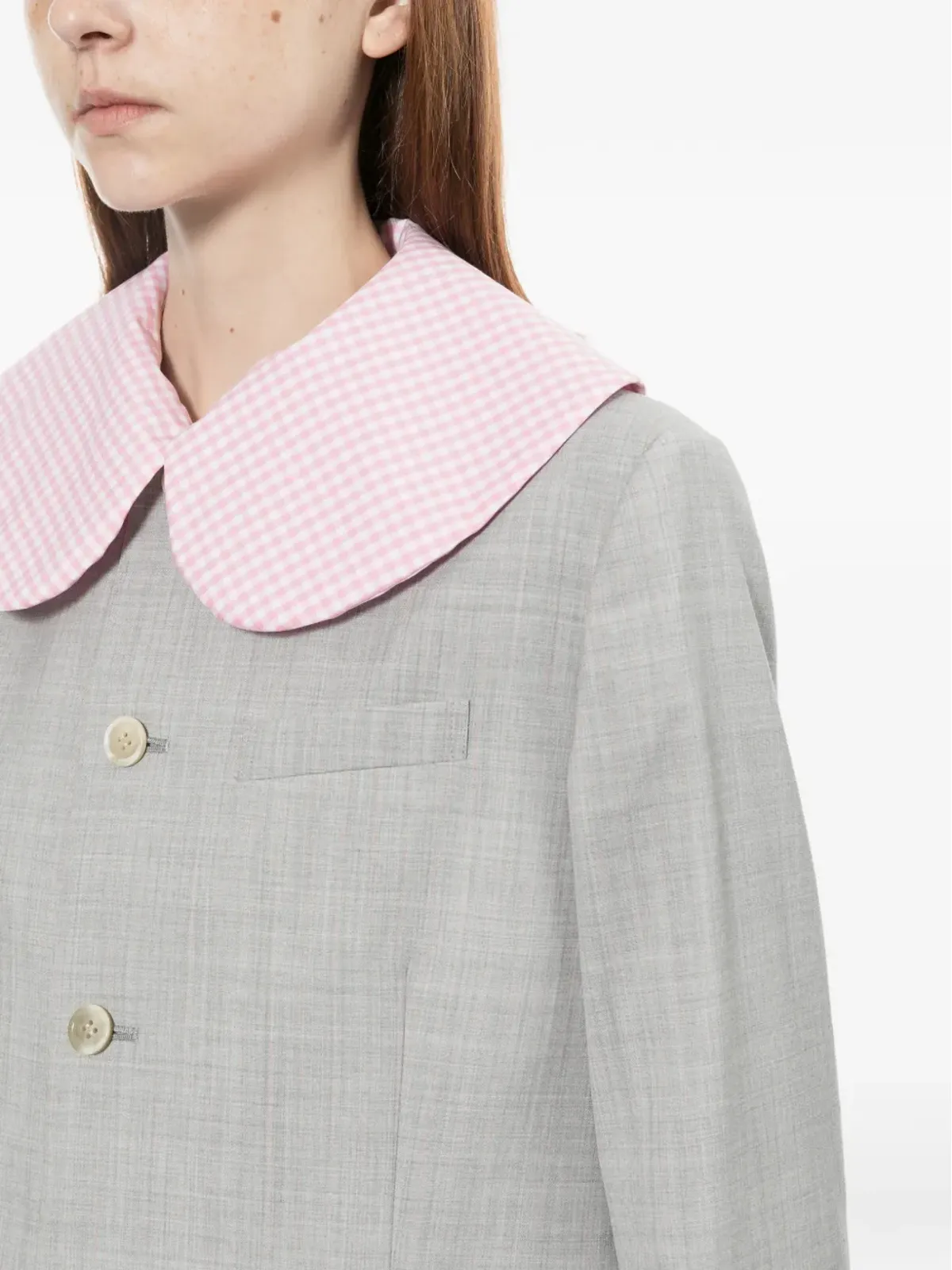 Comme Des Garçons Girl リボンデザインのフリルジャケット - 画像5