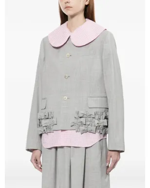 Comme Des Garçons Girl リボンデザインのフリルジャケット - サムネイル3