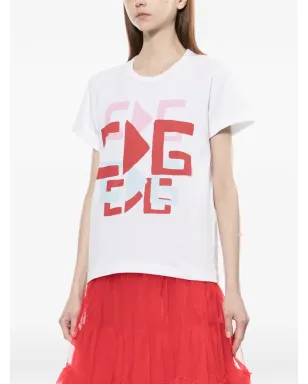 Comme Des Garçons Girl グラフィック ラウンドネック Tシャツ - サムネイル3