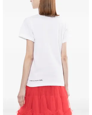 Comme Des Garçons Girl グラフィック ラウンドネック Tシャツ - サムネイル4