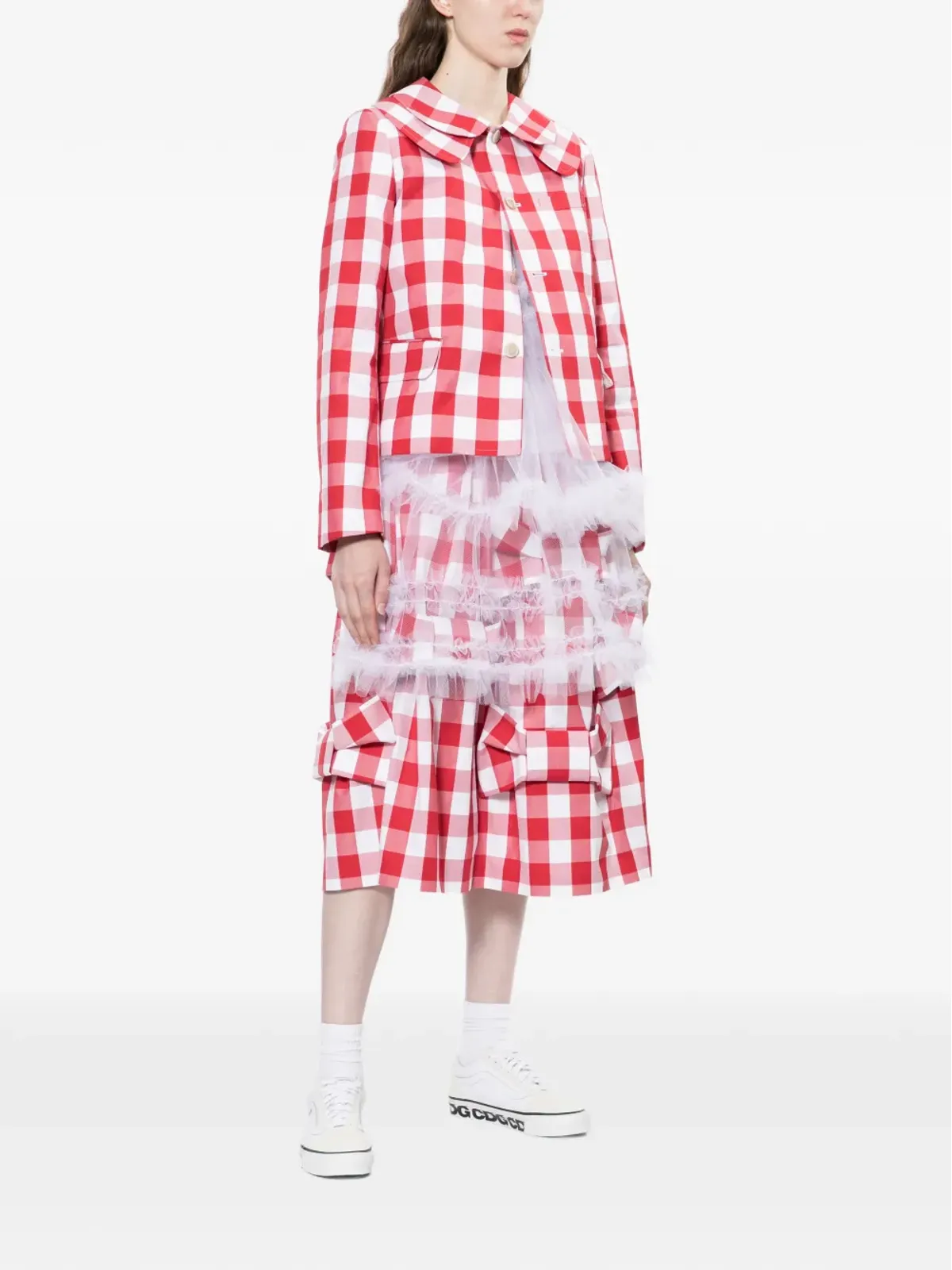 Comme Des Garçons Girl ギンガムボウスカート - 画像2