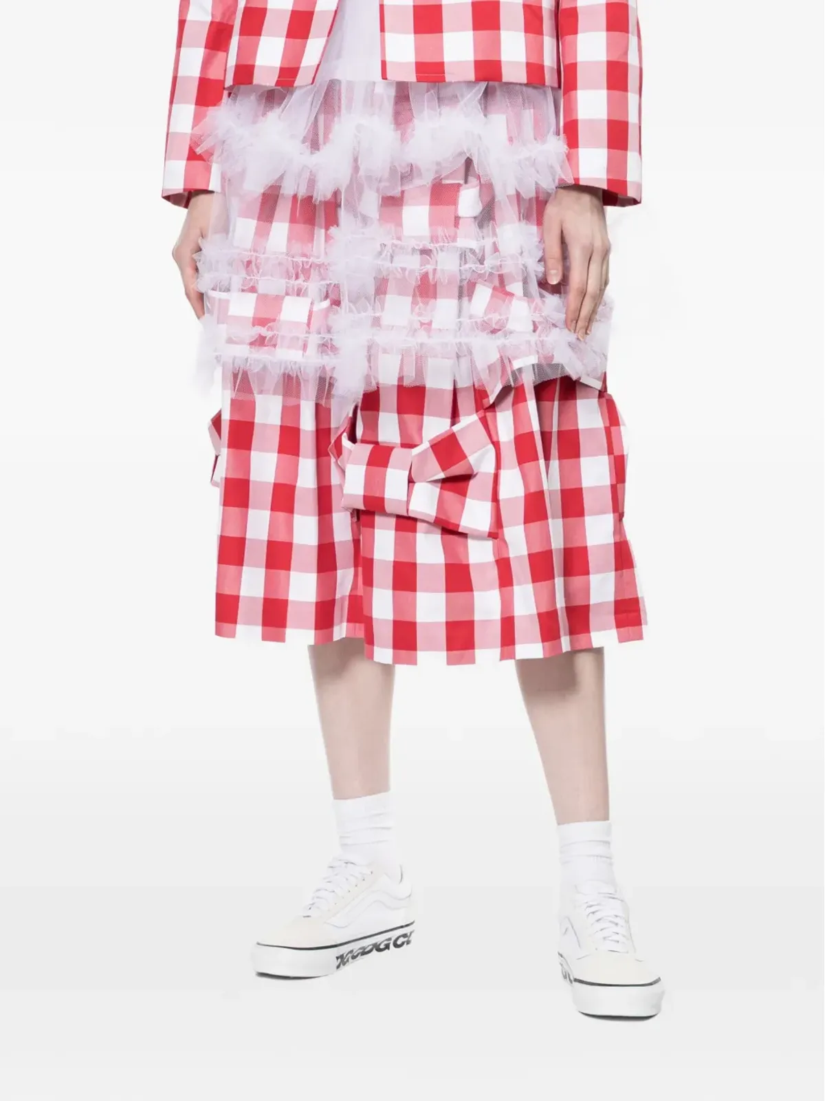 Comme Des Garçons Girl ギンガムボウスカート - 画像3