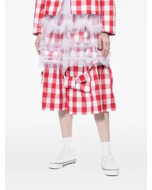 Comme Des Garçons Girl ギンガムボウスカート - サムネイル3