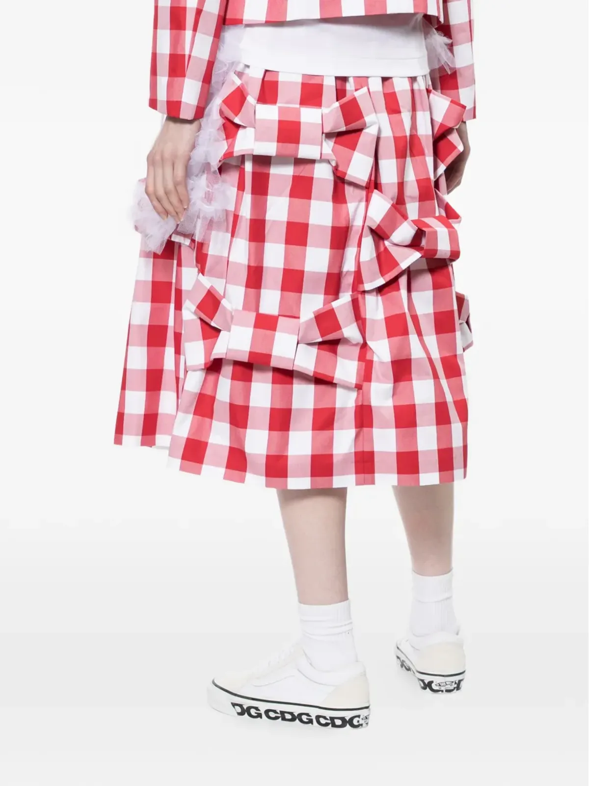 Comme Des Garçons Girl ギンガムボウスカート - 画像4