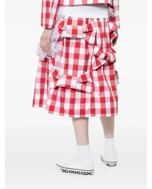 Comme Des Garçons Girl ギンガムボウスカート - サムネイル4