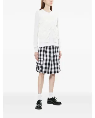 Comme Des Garçons Girl リボンデザインのフリルカーディガン - サムネイル2