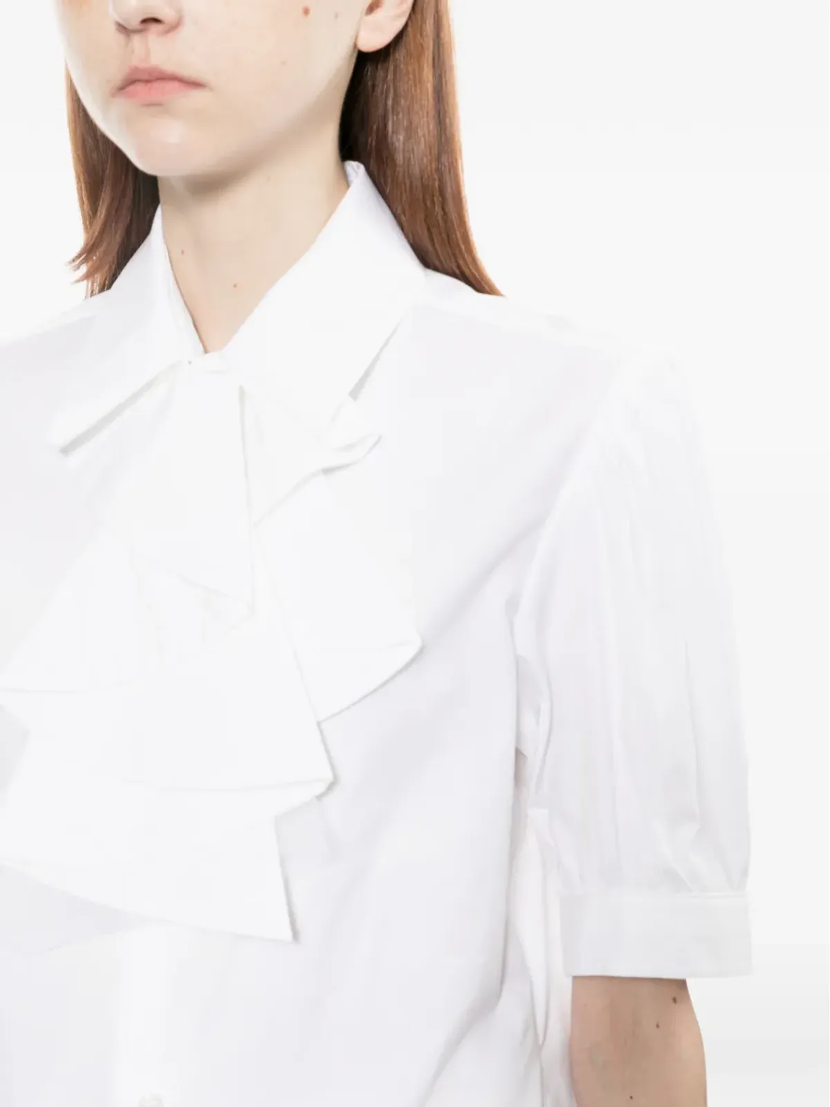 Noir Kei Ninomiya フリルカラーシャツ - 画像5