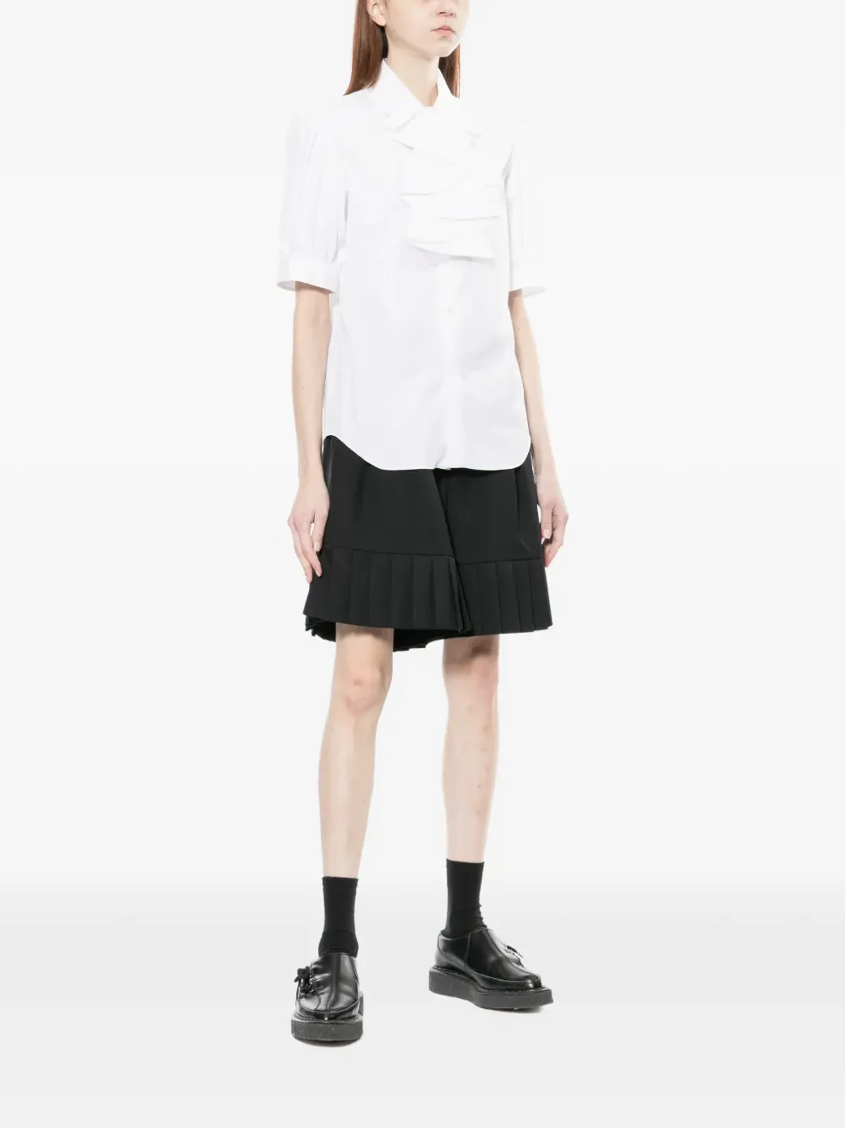 Noir Kei Ninomiya フリルカラーシャツ - 画像2