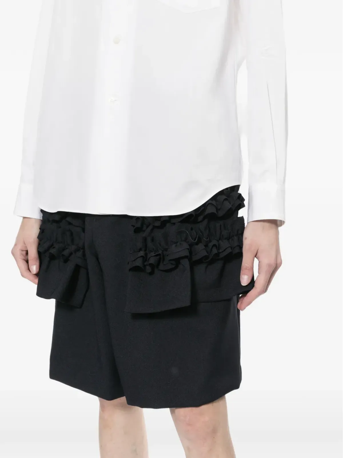 Comme Des Garçons Girl フリル膝丈ショーツ - 画像5