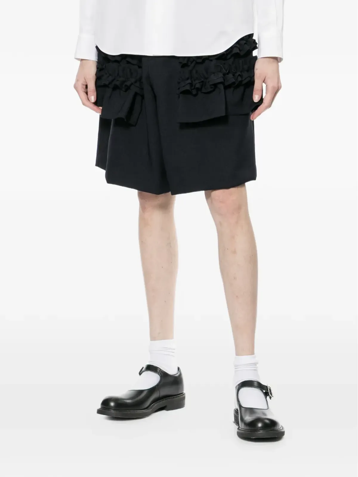 Comme Des Garçons Girl フリル膝丈ショーツ - 画像3