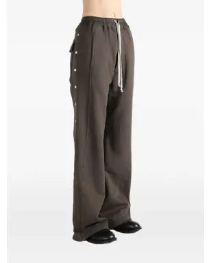 Rick Owens DRKSHDW ワイドプッシャー ドローストリング ボタン付きパンツ - サムネイル3