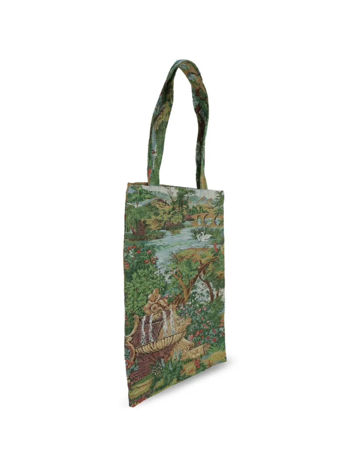 Bless Nº81 Gobelinbag トートバッグ（グリーン） - 画像3
