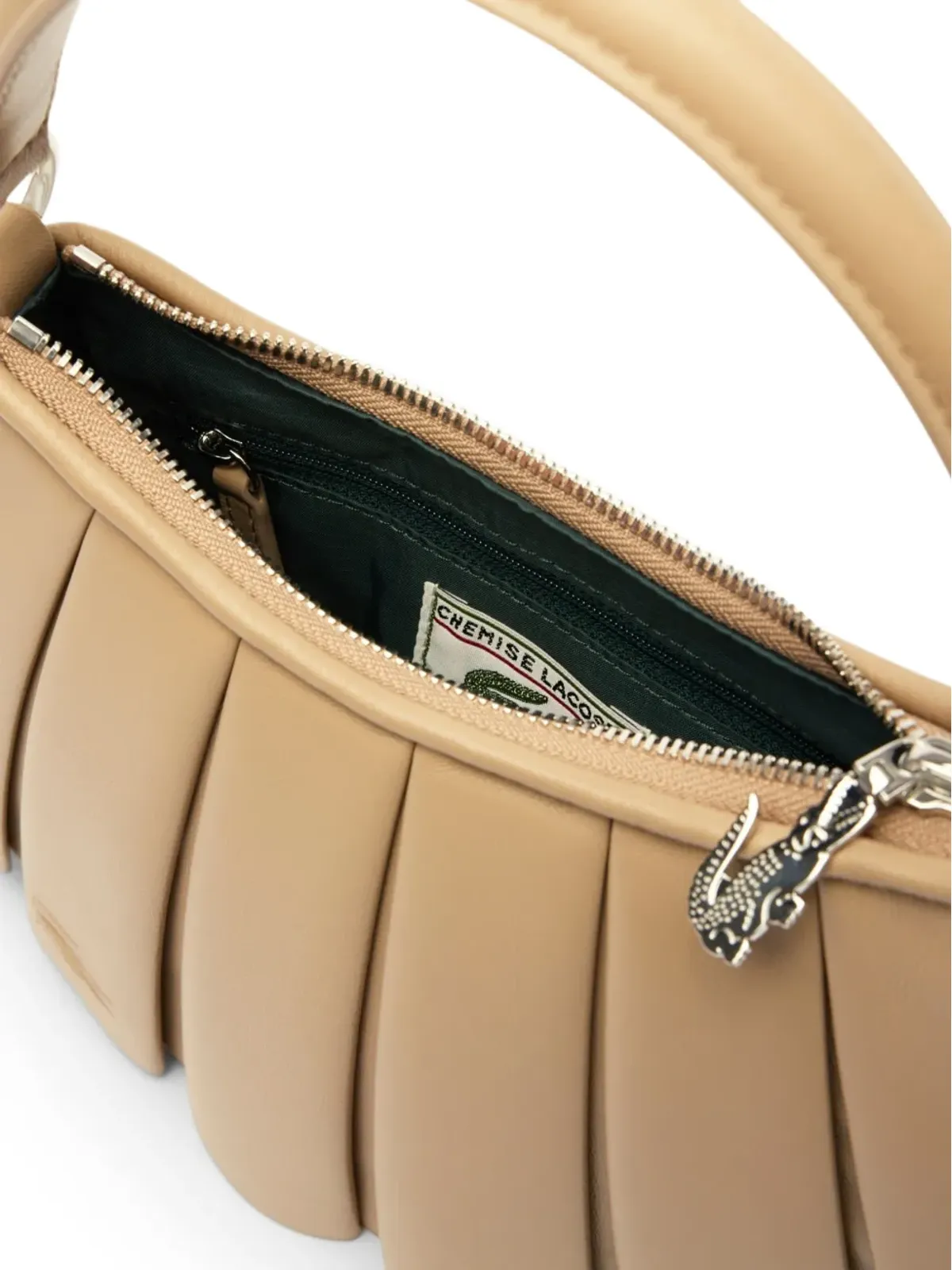 Lacoste Lenglen プリーツショルダーバッグ - 画像4