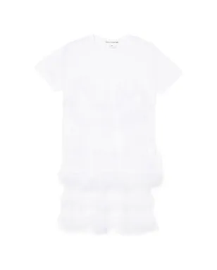Comme Des Garçons Girl フリル付きチュールTシャツ - サムネイル1