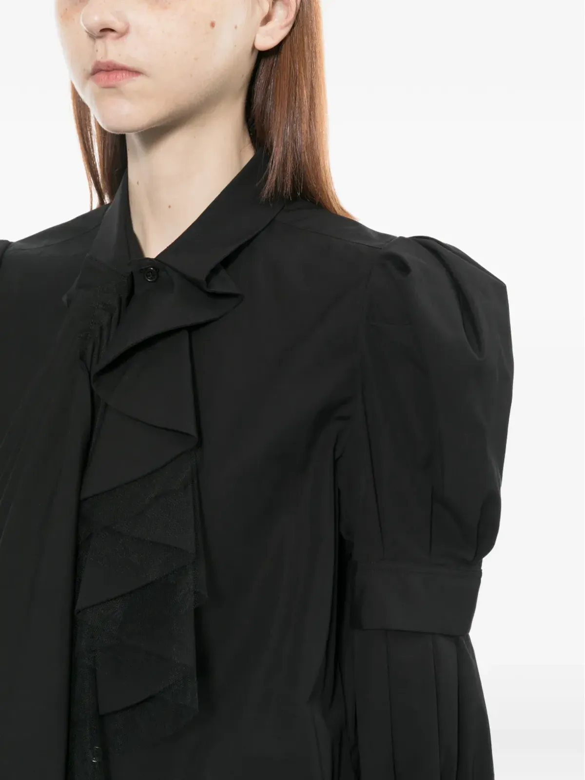 Noir Kei Ninomiya フリルシャツ - 画像5