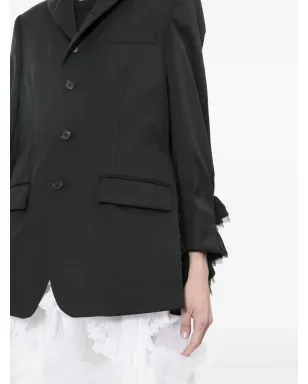 Noir Kei Ninomiya フリル付きブレザー - サムネイル5