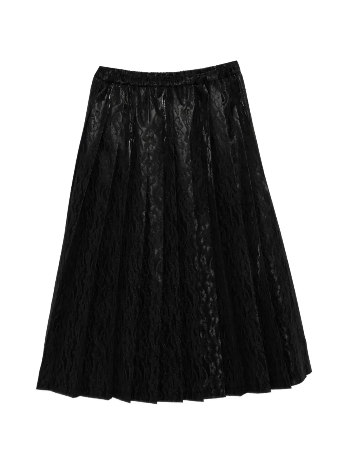 Junya Watanabe レースプリーツスカート - 画像1