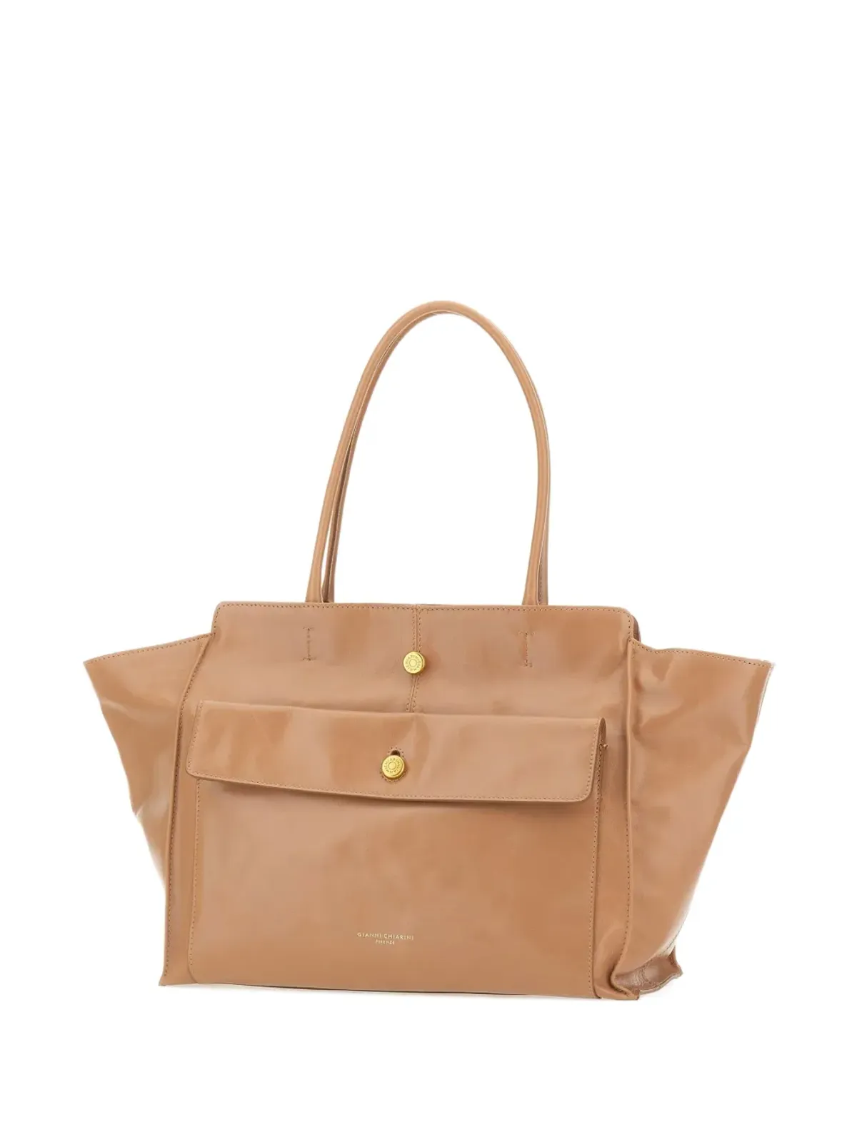GIANNI CHIARINI Cher フラップポケット トートバッグ - 画像1
