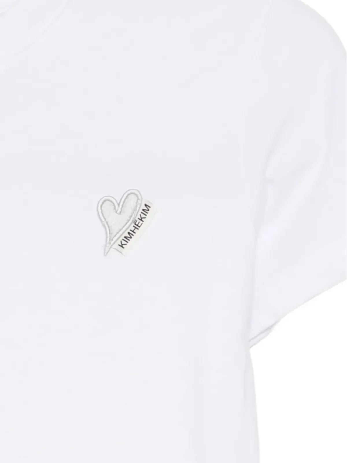 Kimhekim ハートパッチTシャツ - 画像3