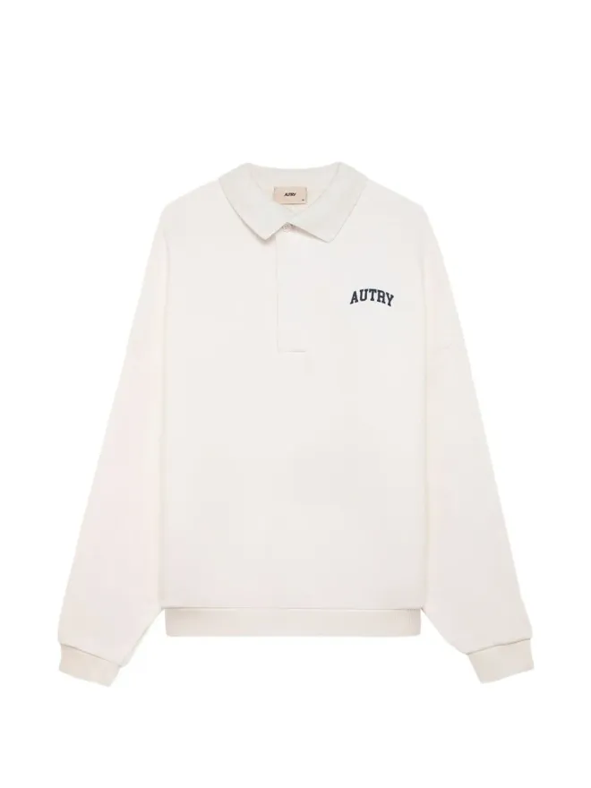 Autry Autry ロングスリーブ ロゴディテール ポロシャツの商品画像