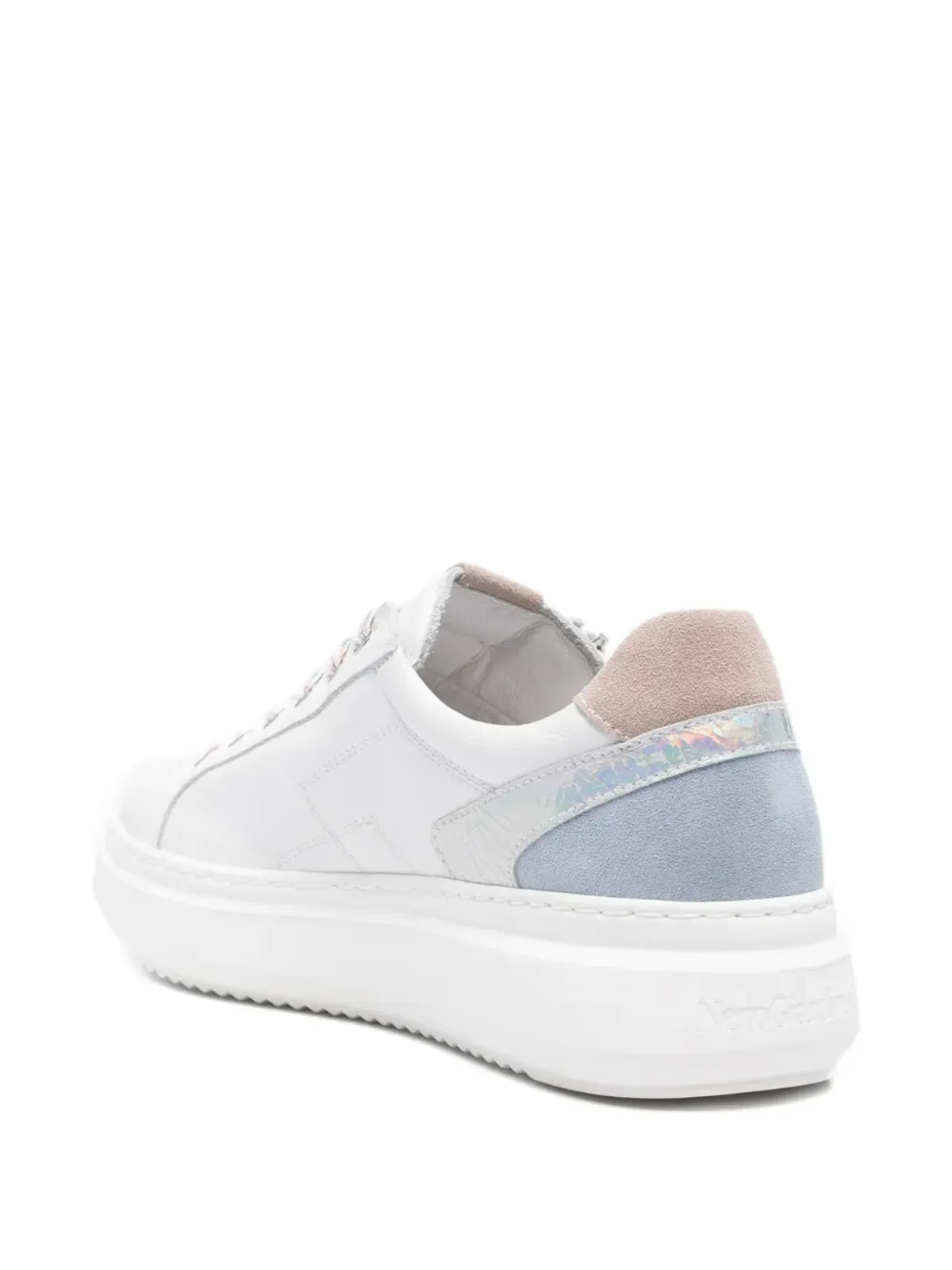 NERO GIARDINI ジップアップレザースニーカー - White - 画像3
