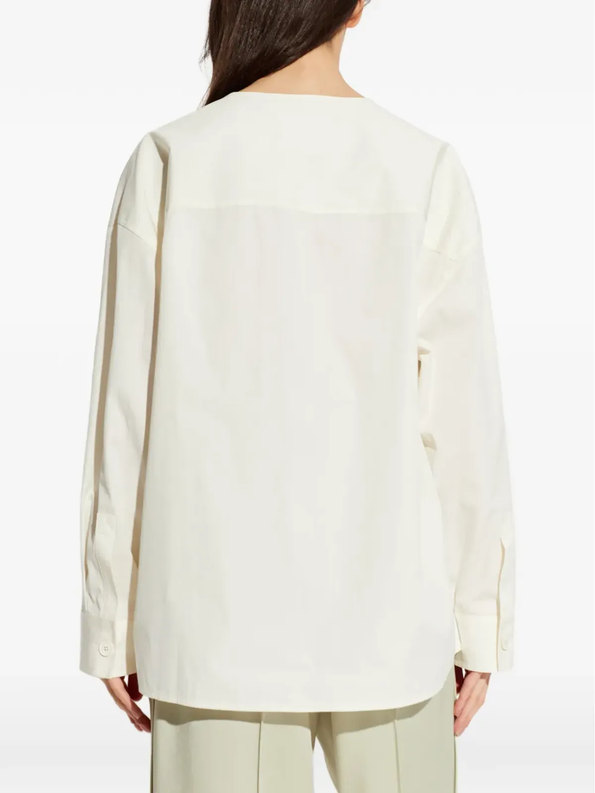 JIL SANDER+ チェストポケット付きボタンシャツ - 画像4
