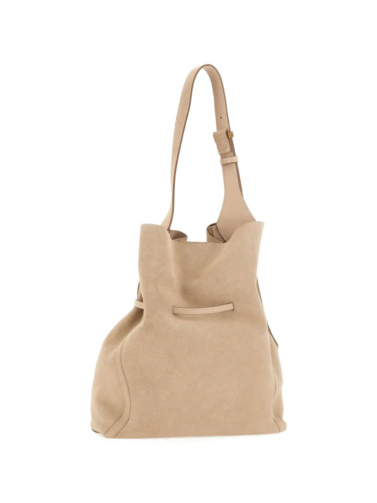 GIANNI CHIARINI ミディアム シエナ コントラストステッチ ショルダーバッグ - 画像2