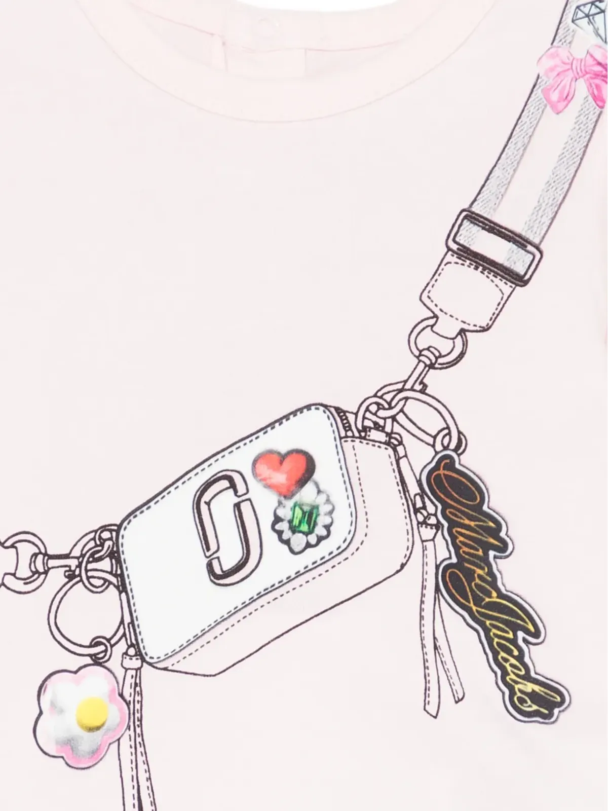 Marc Jacobs Kids 白のショートセット - 画像3
