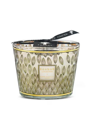 Baobab Collection Pierre Marcolini Perou leaf-print candle - Gold - サムネイル1