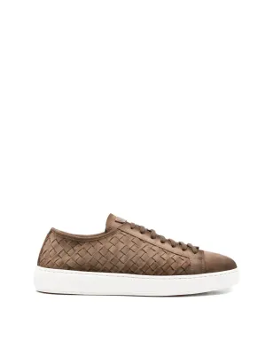Santoni 編み込みスニーカー - サムネイル1