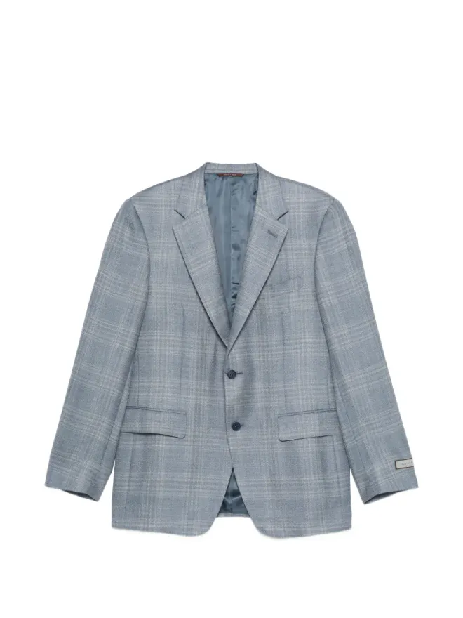 Canali Canali ロゴラベル ブレザーの商品画像